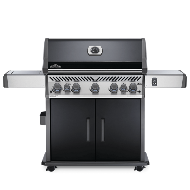 Rogue SE 625, grilles de cuisson en fonte, noir