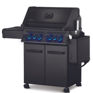 Phantom Prestige 500, grilles de cuisson en inox moulé, noir satiné Phantom Prestige 500, grilles de cuisson en inox moulé, noir satiné