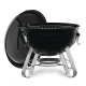 Premium Barbecue au charbon de bois portable, Ø37cm