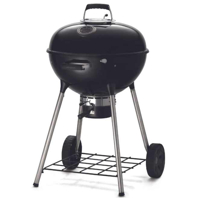 Premium Barbecue au charbon de bois, Ø57cm