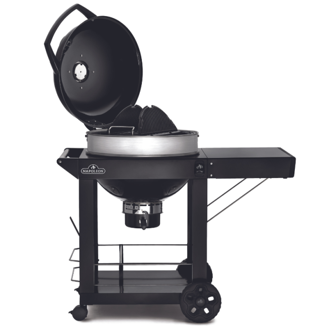 PRO-CART Barbecue au charbon de bois, Ø57cm