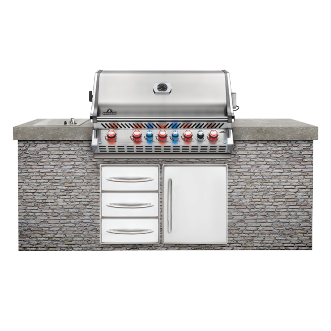 Prestige Pro 665, acier inoxydable, encastrable, rôtissoire incluse Prestige Pro 665, acier inoxydable, encastrable, rôtissoire incluse