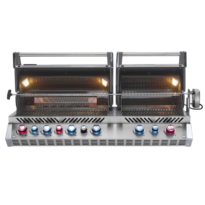 Prestige Pro 825 acier inoxydable encastrable rôtissoire incluse