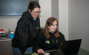 Notre équipe administrative, mère et fille