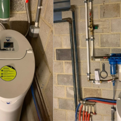 Installation d'un adoucisseur d'eau VX haut débit