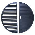 Grille en fonte demi-lune