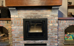 Installation d'un poêle à bois BG Smart 600