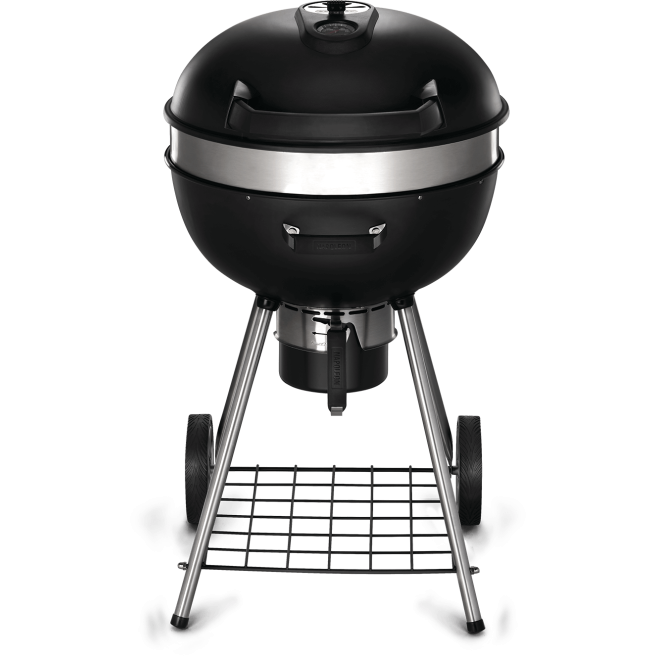 PRO22K Barbecue au charbon de bois 57cm noir mat