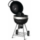 PRO22K Barbecue au charbon de bois 57cm noir mat